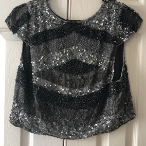 Zara sequin cardigan